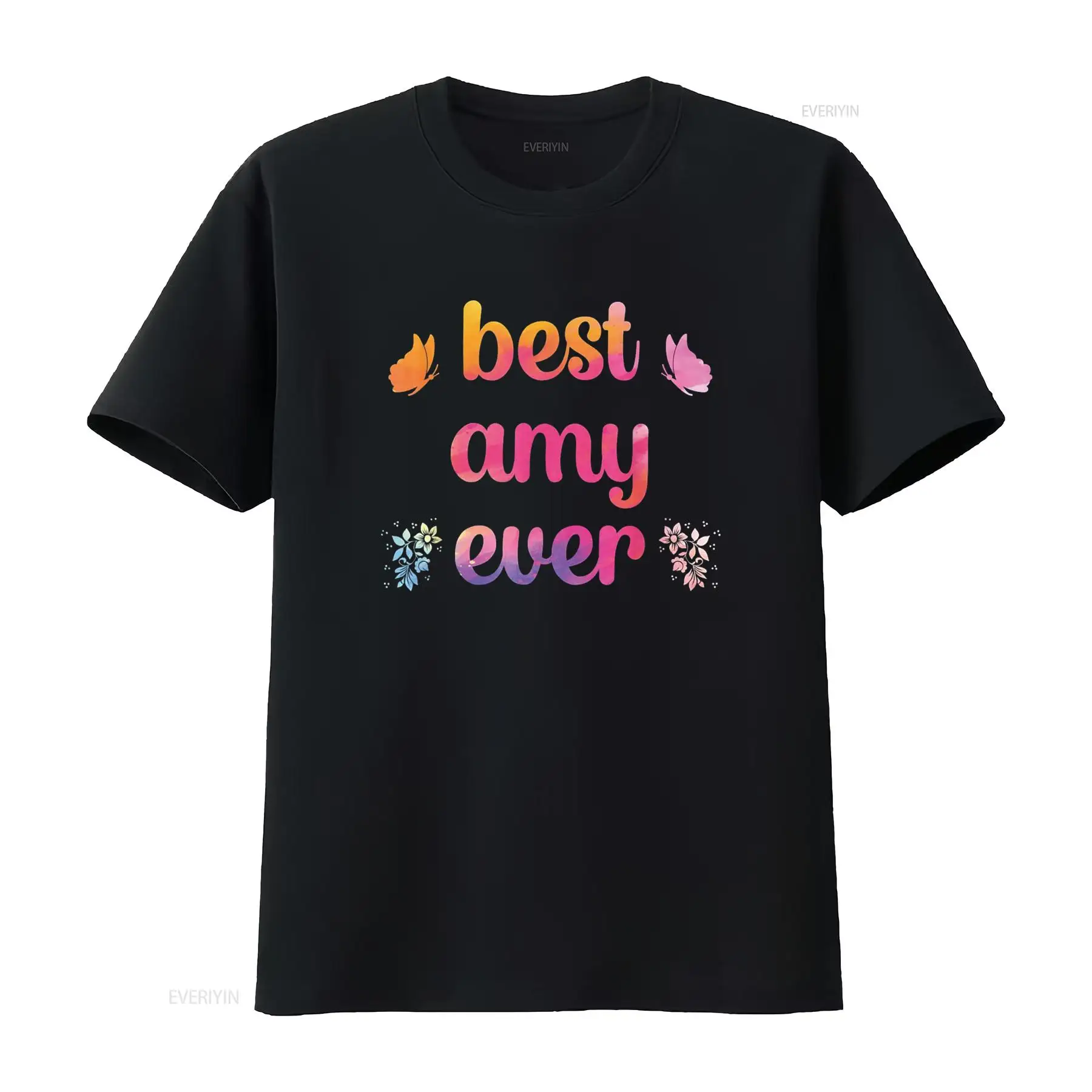 Men'S Fashion Names - ベストエイミーエバーネーム Tシャツ ヴィンテージ ウォッシュド カジュアル 通気性トップ