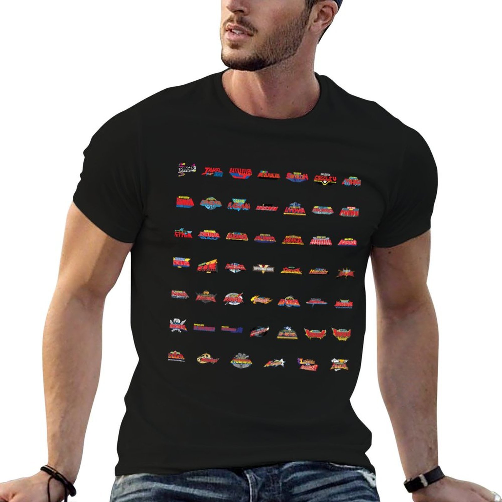 Men'S Fashion Now - スーパー戦隊、今から始まる！ Tシャツ ファッション カジュアル 半袖Tシャツ