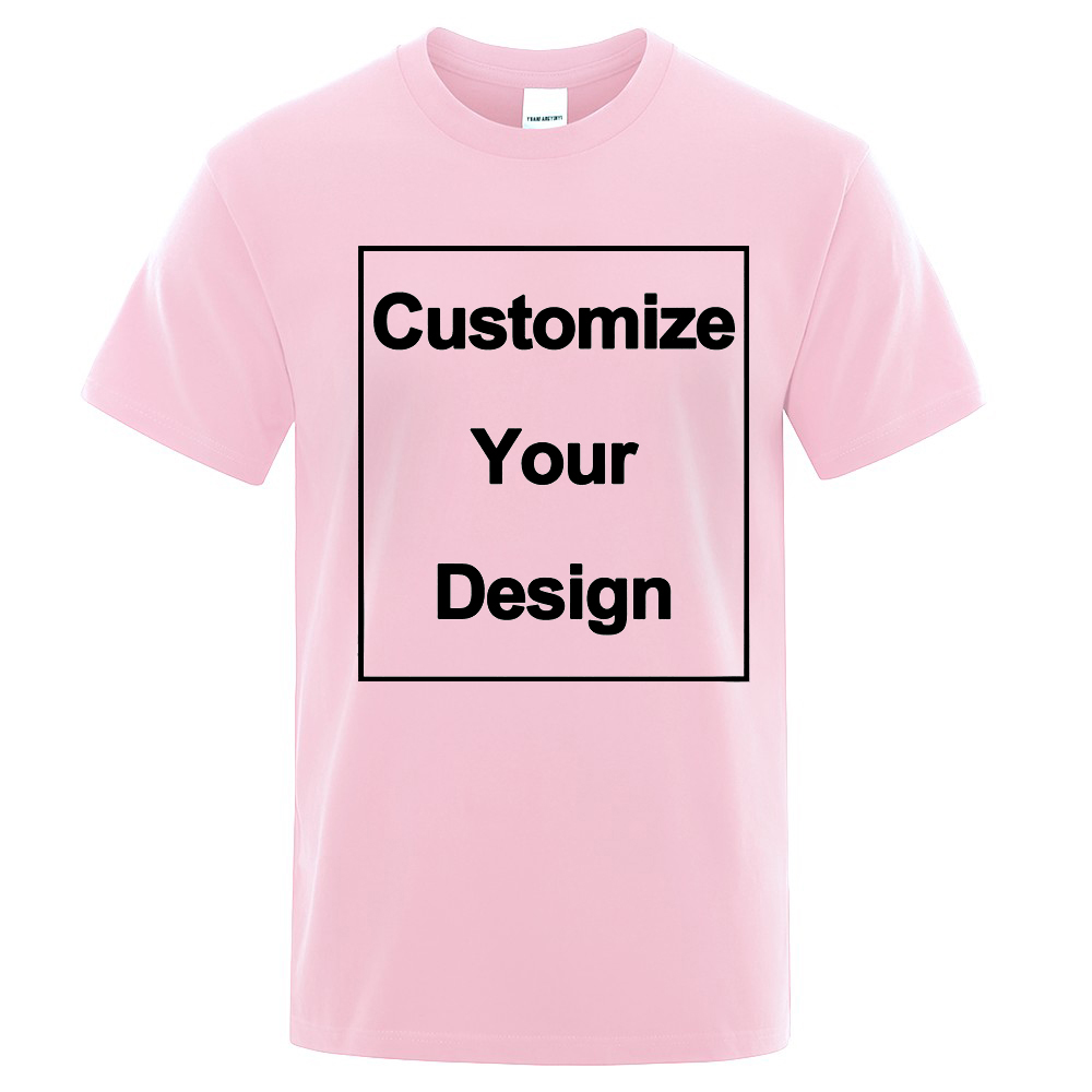 Graphic Tee Oversized - カスタムコットンTシャツ レディース 夏 半袖トップス DIYロゴ/グラフィック ベーシックOネック