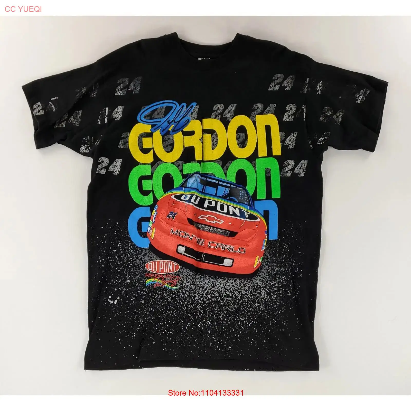 Mens Fashion In The 90S - ジェフ・ゴードン Tシャツ VTG 90年代 AOP メガ