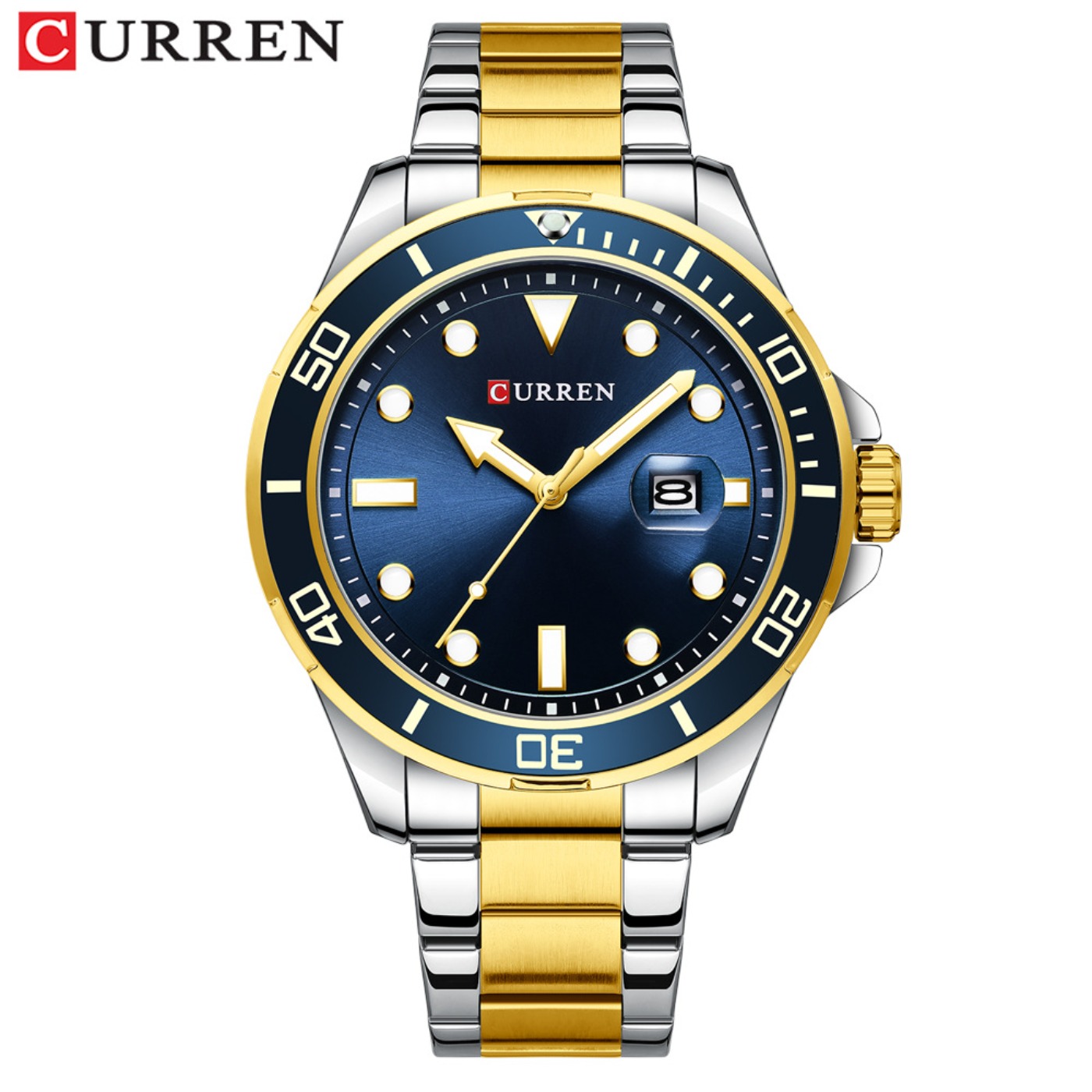 CURREN ニューグリーンウォーターゴーストシリーズブラン - Men'S Fashion Luxury Brands のレビューと価格
