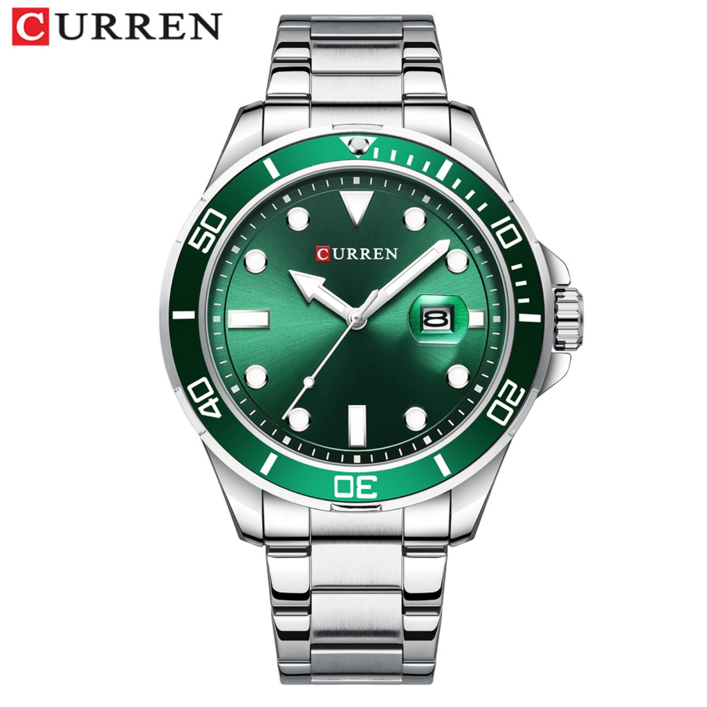 CURREN ニューグリーンウォーターゴーストシリーズブラン - Men'S Fashion Luxury Brands のレビューと価格
