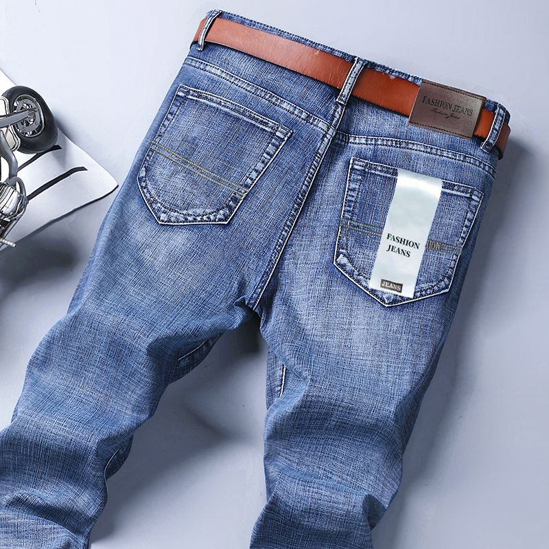 Wthinlee 8 モデル春秋ビジネスジーンズ男性カジュア - Men'S Fashion For 70 Year Old のレビューと価格