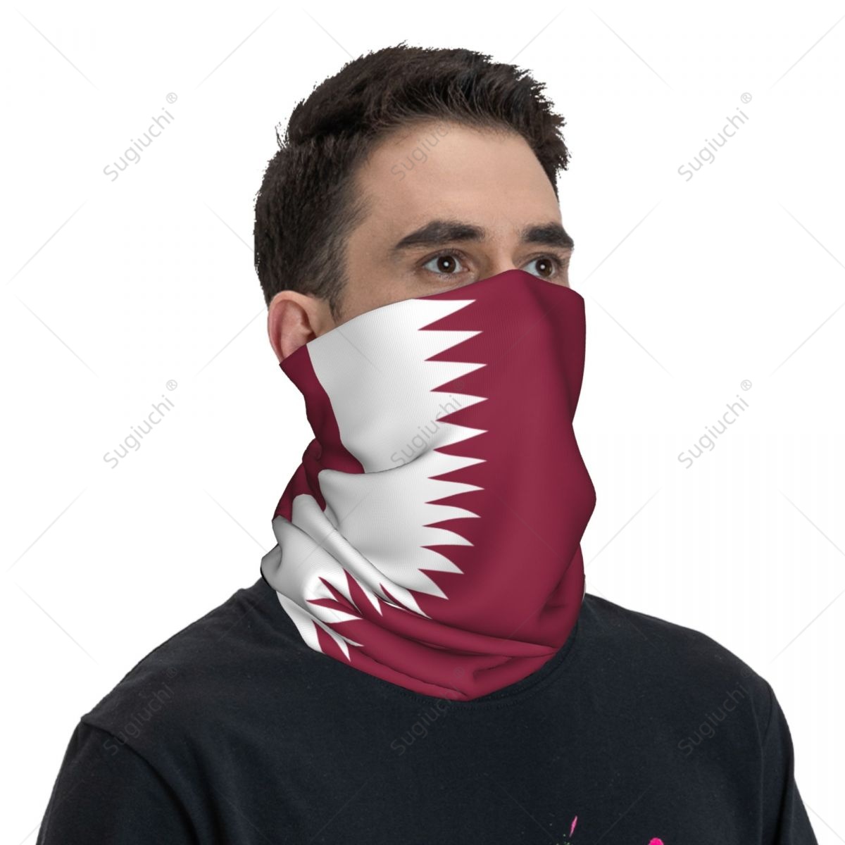 ユニセックスカタール国旗ネッカチーフスカーフネックフェイスマ - Men'S Fashion Qatar のレビューと価格