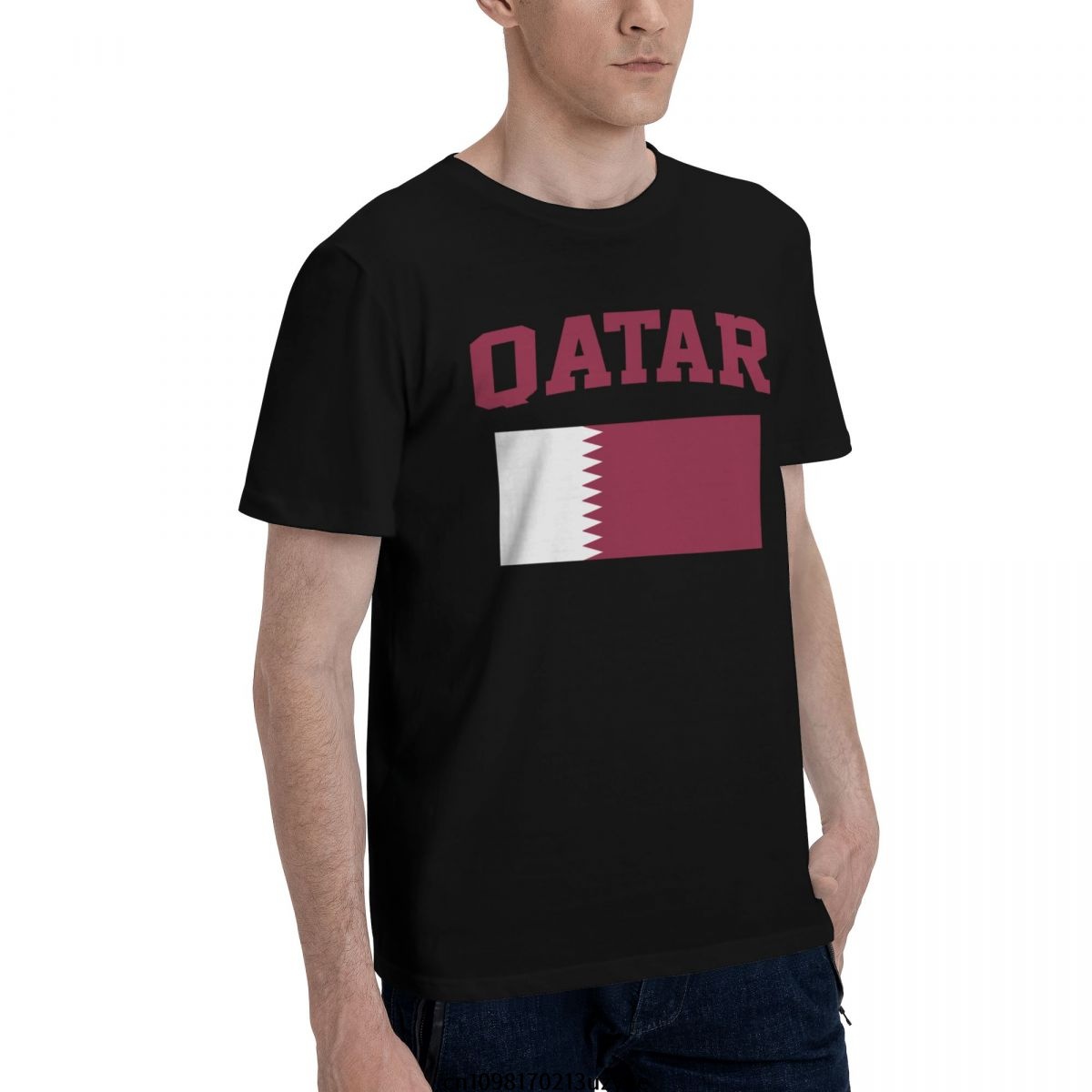 カタール国旗 Tシャツ男性ファッション Tシャツ綿 Tシャツ - Men'S Fashion Qatar のレビューと価格