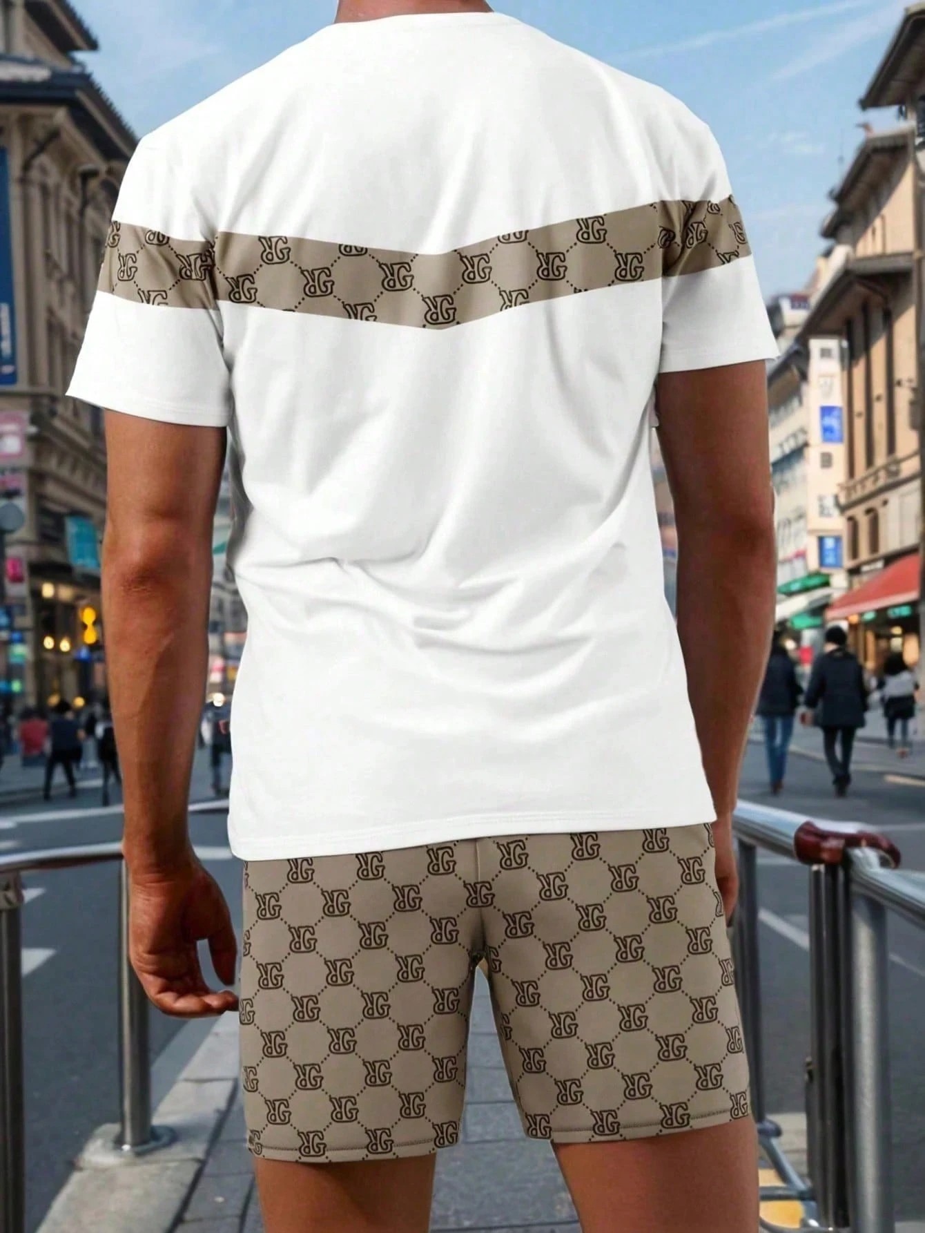 2026年夏メンズスーツ、3Dプリント柄入り、通気性、軽量、 - Men'S Fashion And Style のレビューと価格