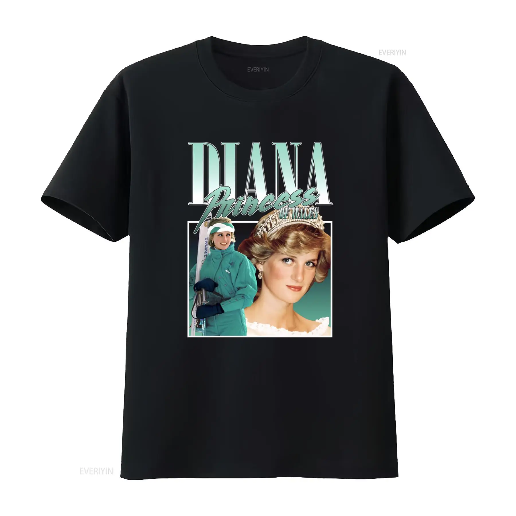 ダイアナ妃ウェールズ王妃 90年代ヴィンテージスタイル Tシ - Mens Fashion In The 90S のレビューと価格