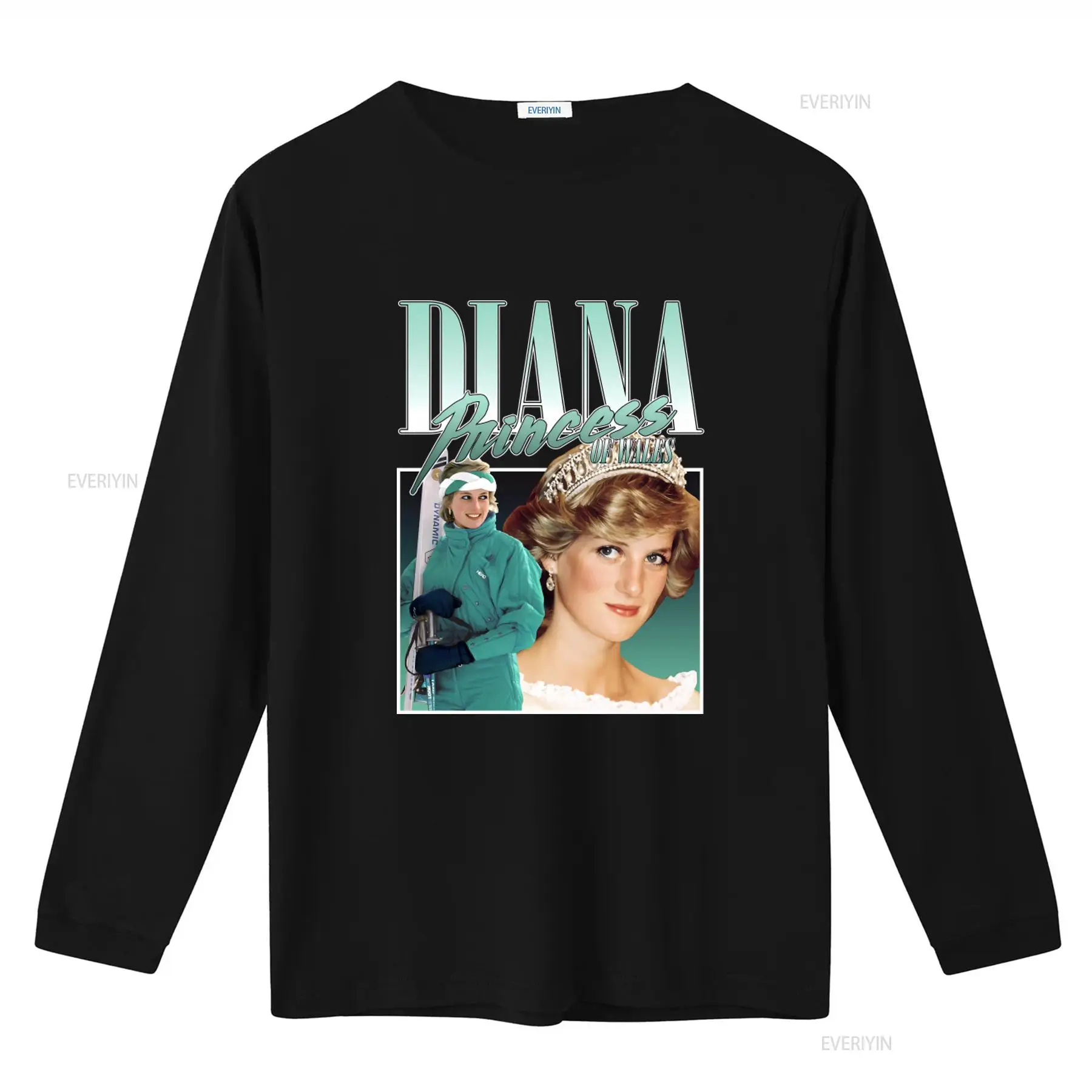 ダイアナ妃ウェールズ王妃 90年代ヴィンテージスタイル Tシ - Mens Fashion In The 90S のレビューと価格