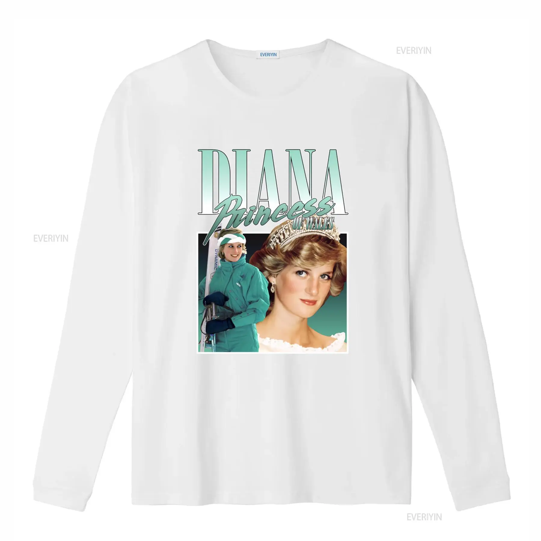 ダイアナ妃ウェールズ王妃 90年代ヴィンテージスタイル Tシ - Mens Fashion In The 90S のレビューと価格
