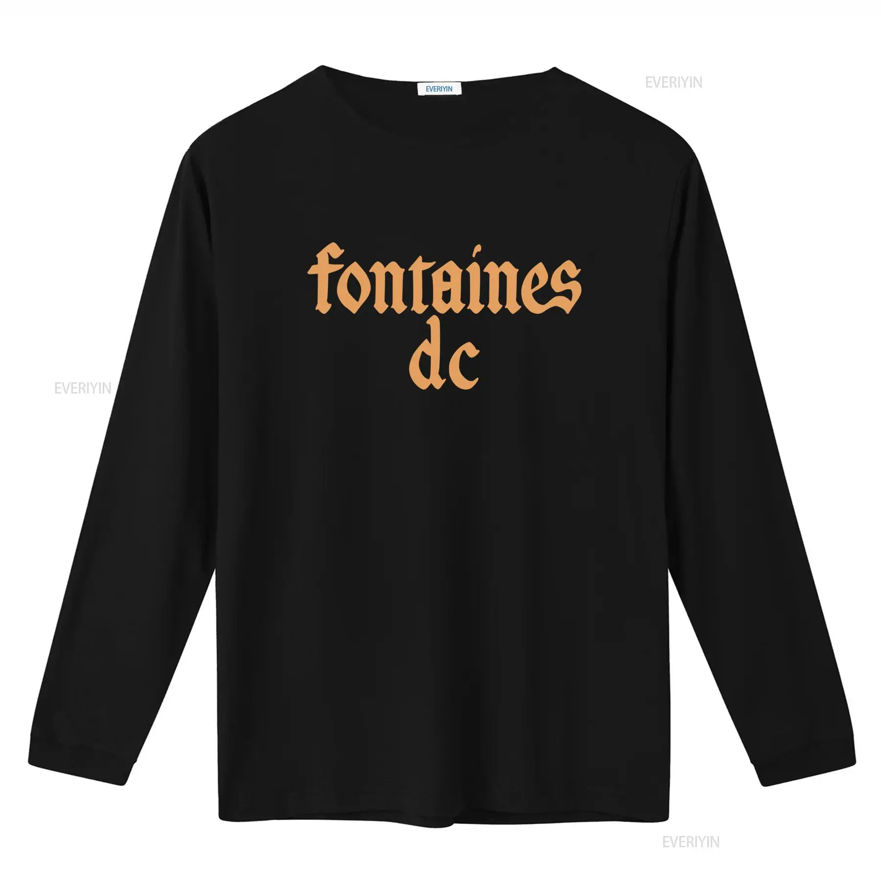 フォンテーヌ D C 'ゴシック ロゴ' ブラック T シャ - Mens Fashion Black Shirt のレビューと価格