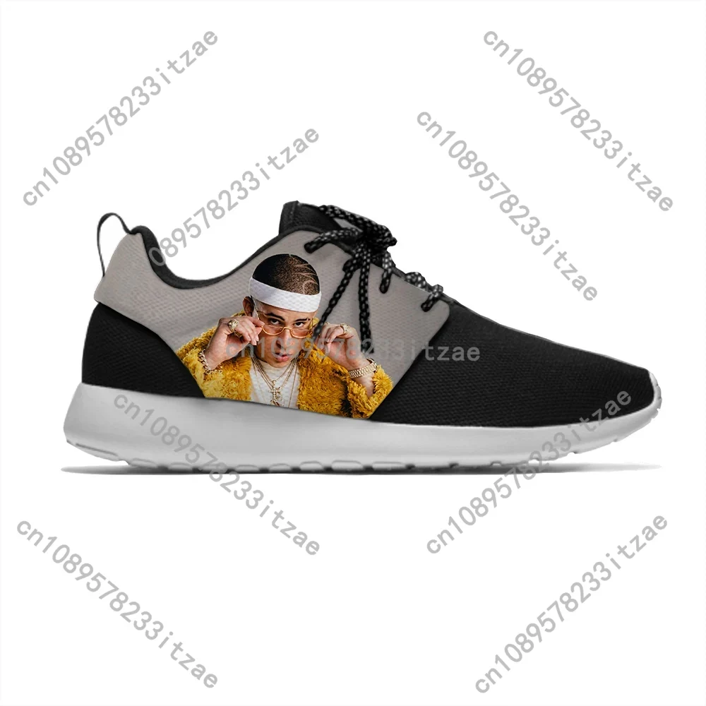 バッドバニーヒップホップラッパーラップ音楽面白いファッション - Men'S Fashion Running Shoes のレビューと価格