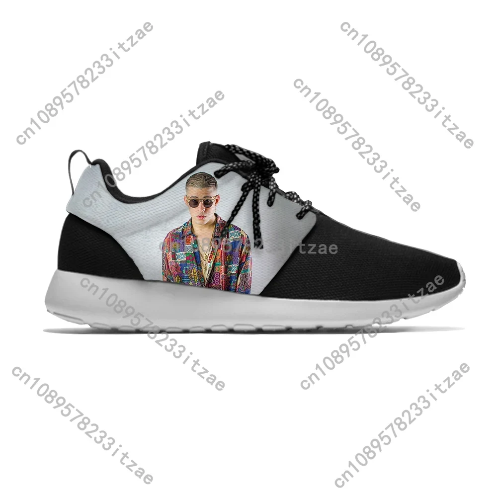 バッドバニーヒップホップラッパーラップ音楽面白いファッション - Men'S Fashion Running Shoes のレビューと価格