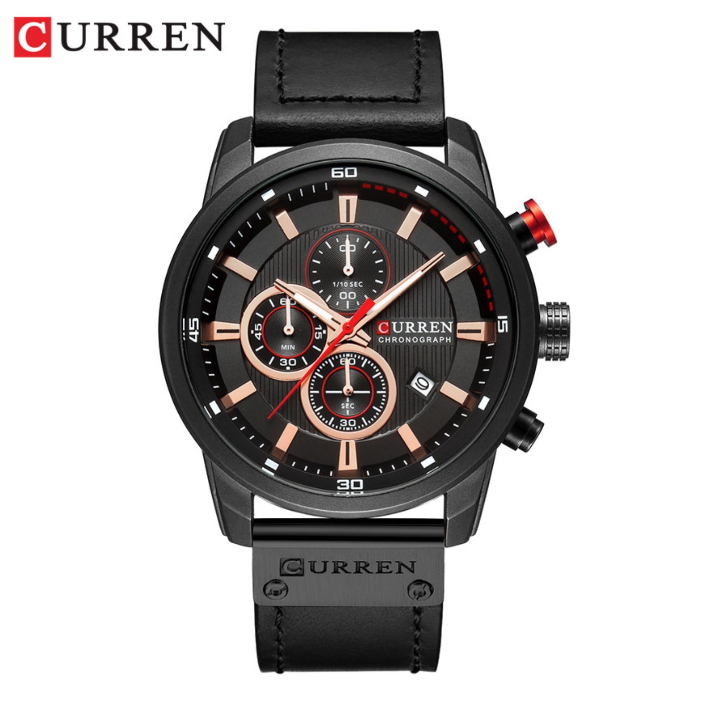 CURREN ファッション日付クォーツメンズ腕時計トップブラ - Men'S Fashion Luxury Brands のレビューと価格