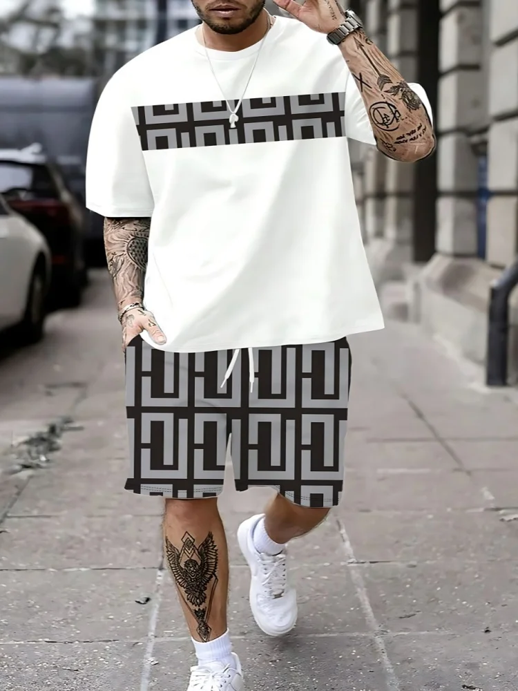夏の新作メンズ半袖ショートパンツ、通気性とカジュアルファッシ - Men'S Fashion And Style のレビューと価格