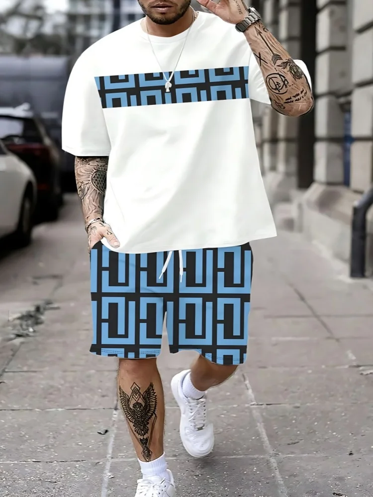 夏の新作メンズ半袖ショートパンツ、通気性とカジュアルファッシ - Men'S Fashion And Style のレビューと価格