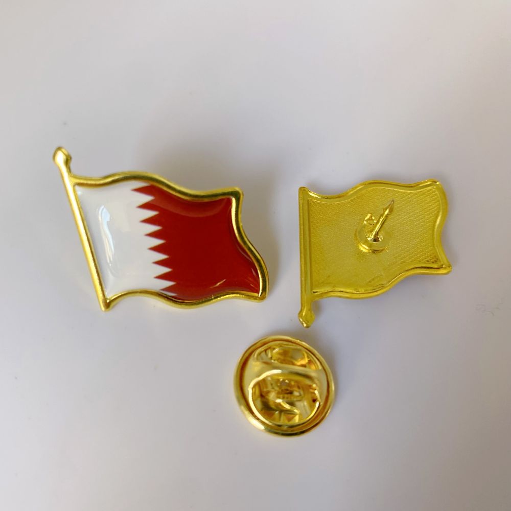 カタール国旗ラペルピン - エナメルメタル製国旗バッジ |  - Men'S Fashion Qatar のレビューと価格