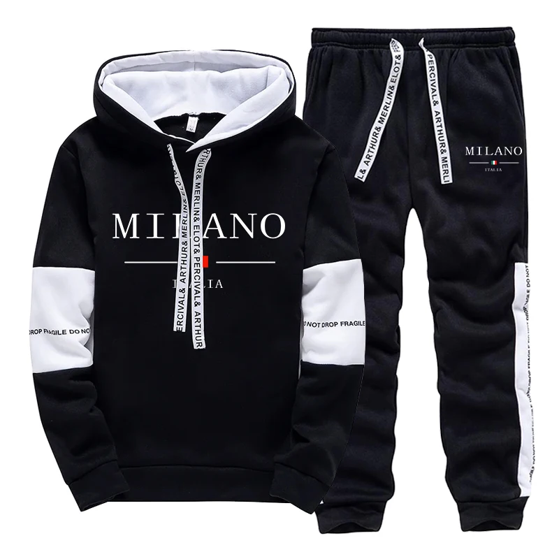 メンズセット/パーカー/パンツ イタリア風トレンドパーカース - Men'S Fashion For 2026 のレビューと価格