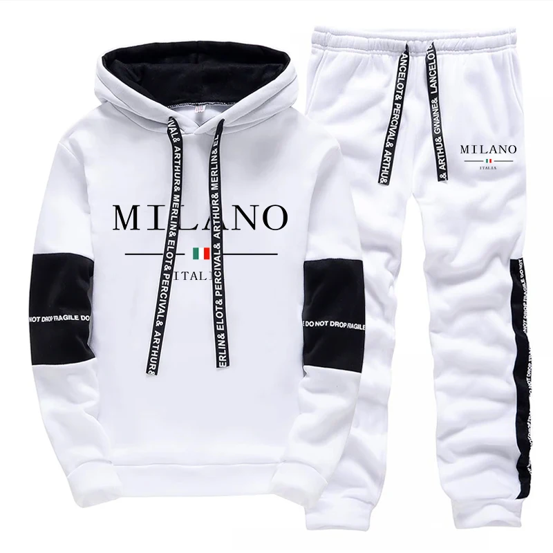 メンズセット/パーカー/パンツ イタリア風トレンドパーカース - Men'S Fashion For 2026 のレビューと価格