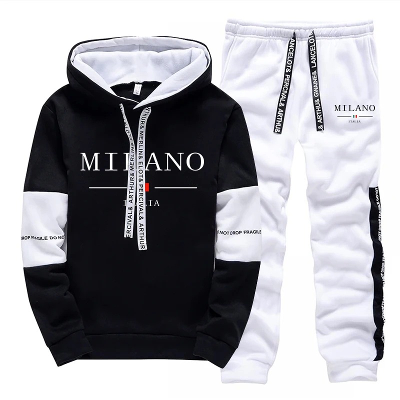 メンズセット/パーカー/パンツ イタリア風トレンドパーカース - Men'S Fashion For 2026 のレビューと価格