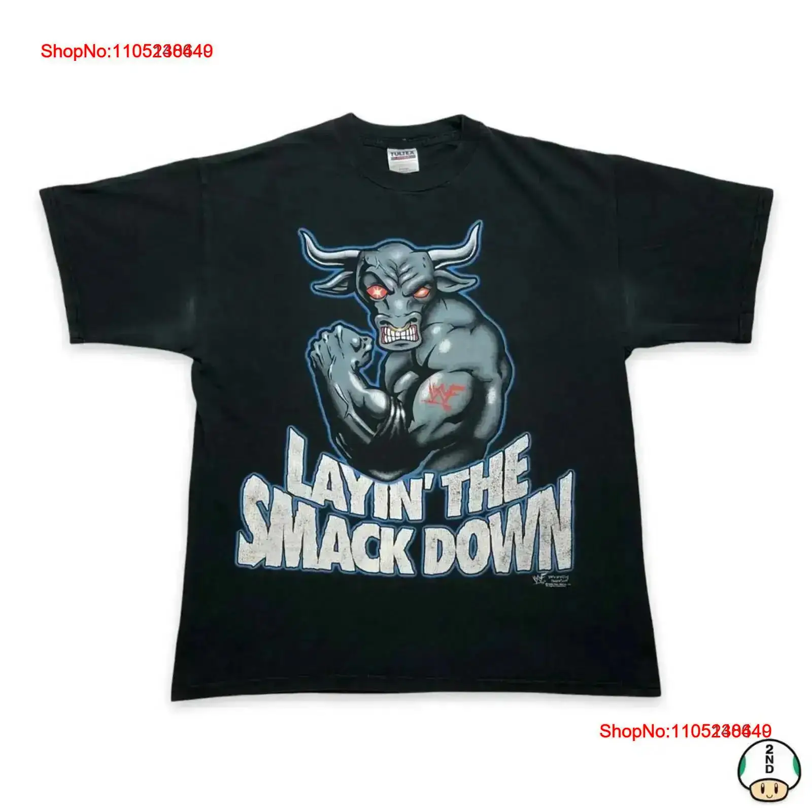 ヴィンテージ 1998 WWF ザ・ロック Tシャツ メンズ - Mens Fashion Black Shirt のレビューと価格