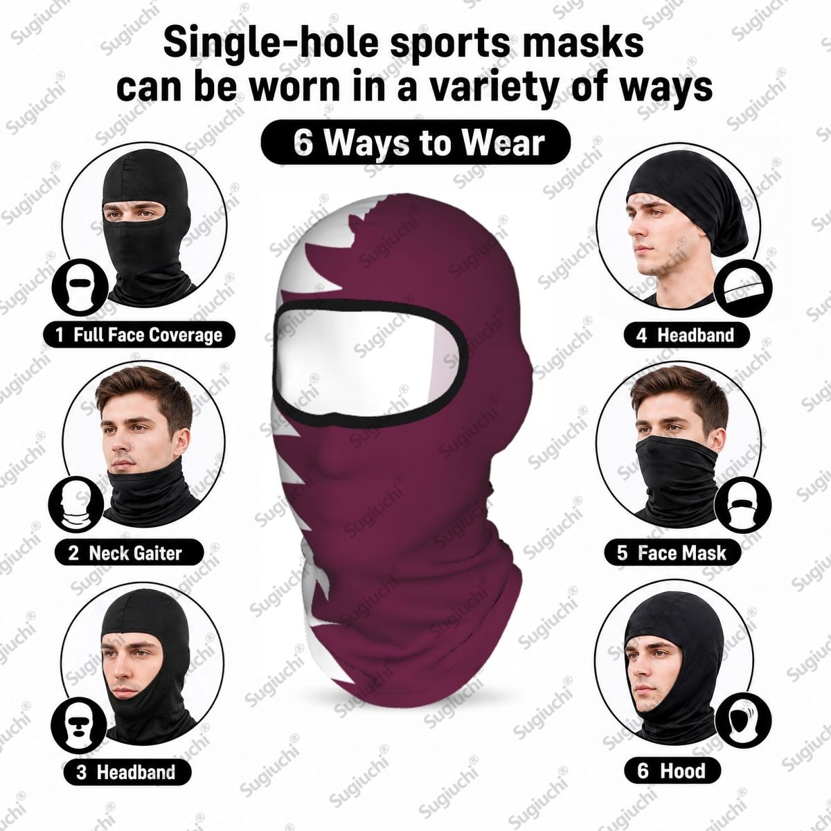 カタールサイクリングバラクラバフルフェイススキーカバー日焼け - Men'S Fashion Qatar のレビューと価格