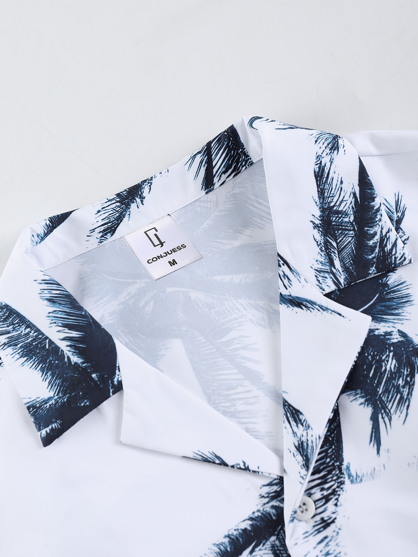 メンズアメリカンレトロビーチセット、ブルートーンパーム柄プリ - Men'S Fashion For Summer のレビューと価格