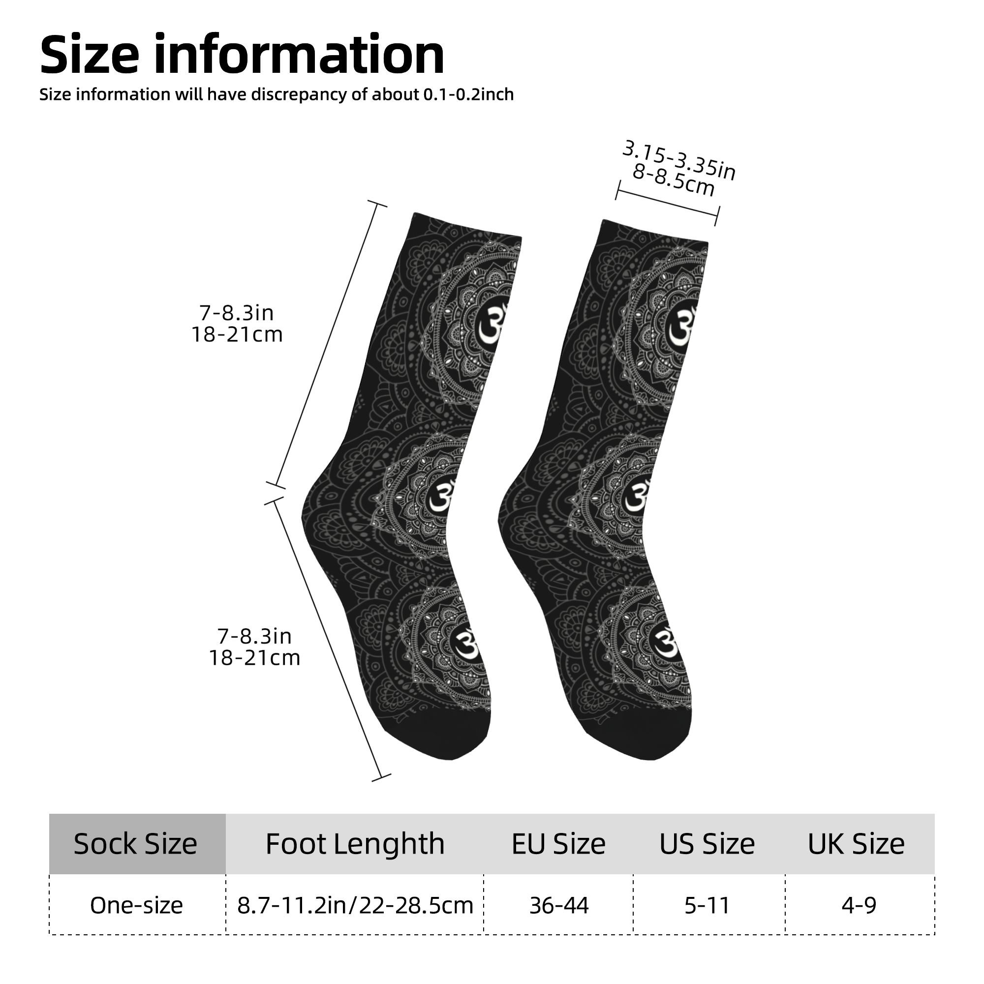 カスタムオムマンダラドレスソックス男性用女性用暖かいファッシ - Mens Fashion Dress のレビューと価格