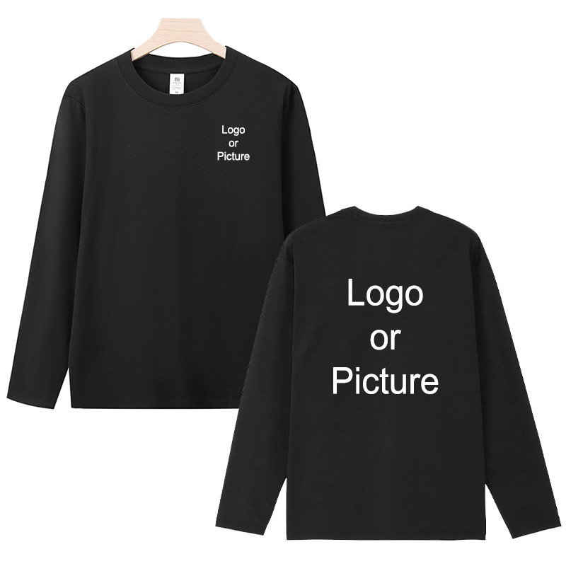 カスタマイズされた綿長袖 Tシャツ男性ファッション人格プリン - Men'S Fashion 2025 のレビューと価格