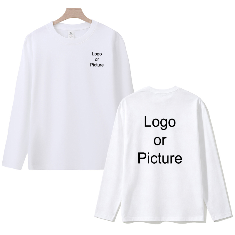 カスタマイズされた綿長袖 Tシャツ男性ファッション人格プリン - Men'S Fashion 2025 のレビューと価格
