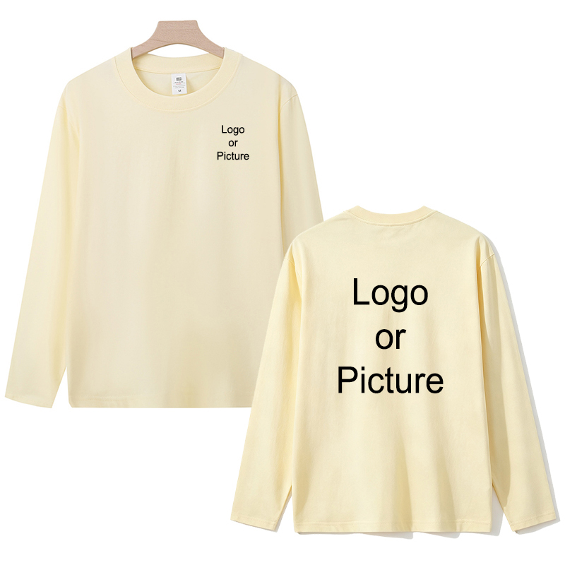 カスタマイズされた綿長袖 Tシャツ男性ファッション人格プリン - Men'S Fashion 2025 のレビューと価格