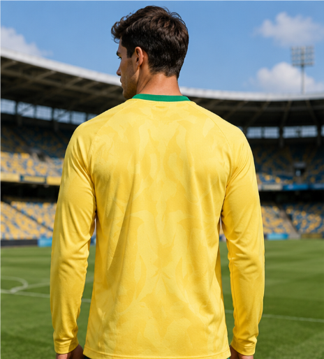 ブラジル2026記念版3Dプリント長袖サッカーシャツ速乾性通 - Men'S Fashion For 2026 のレビューと価格