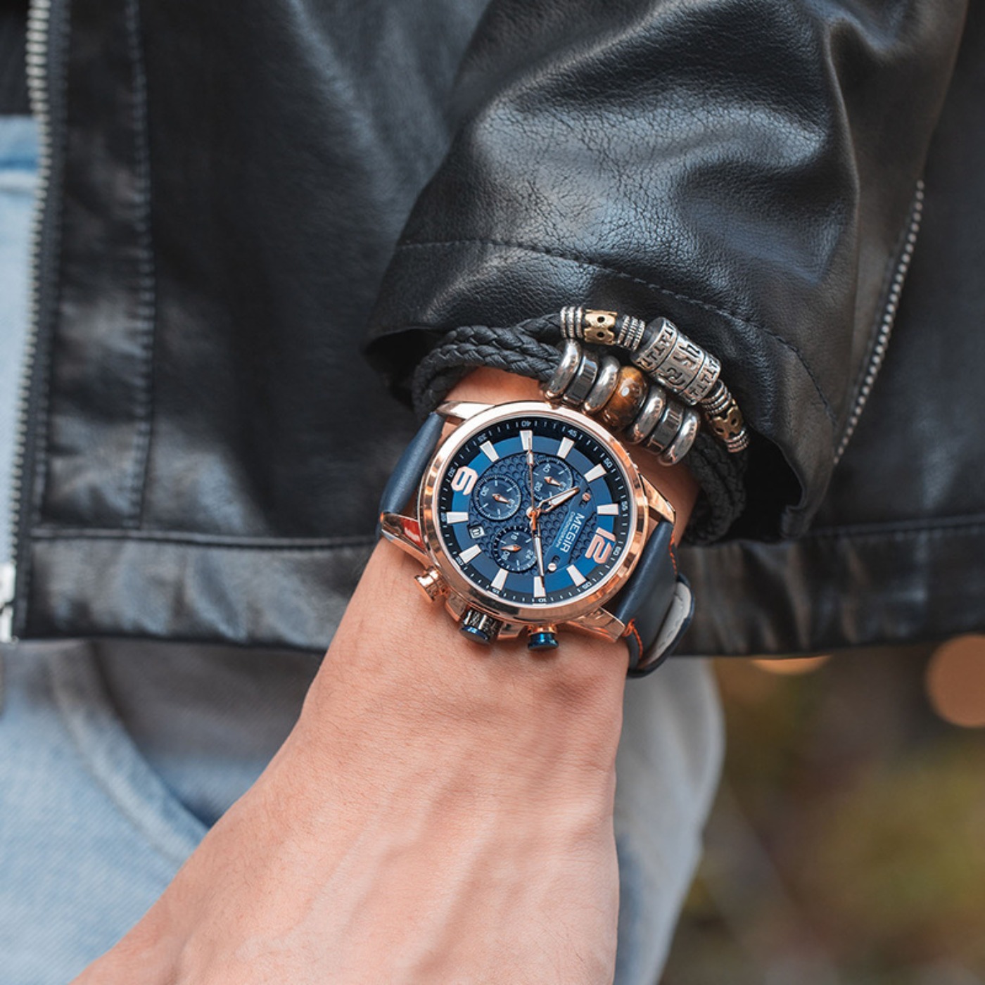 MEGIR 2020 高級腕時計メンズトップブランド防水発光 - Men'S Fashion Luxury Brands のレビューと価格