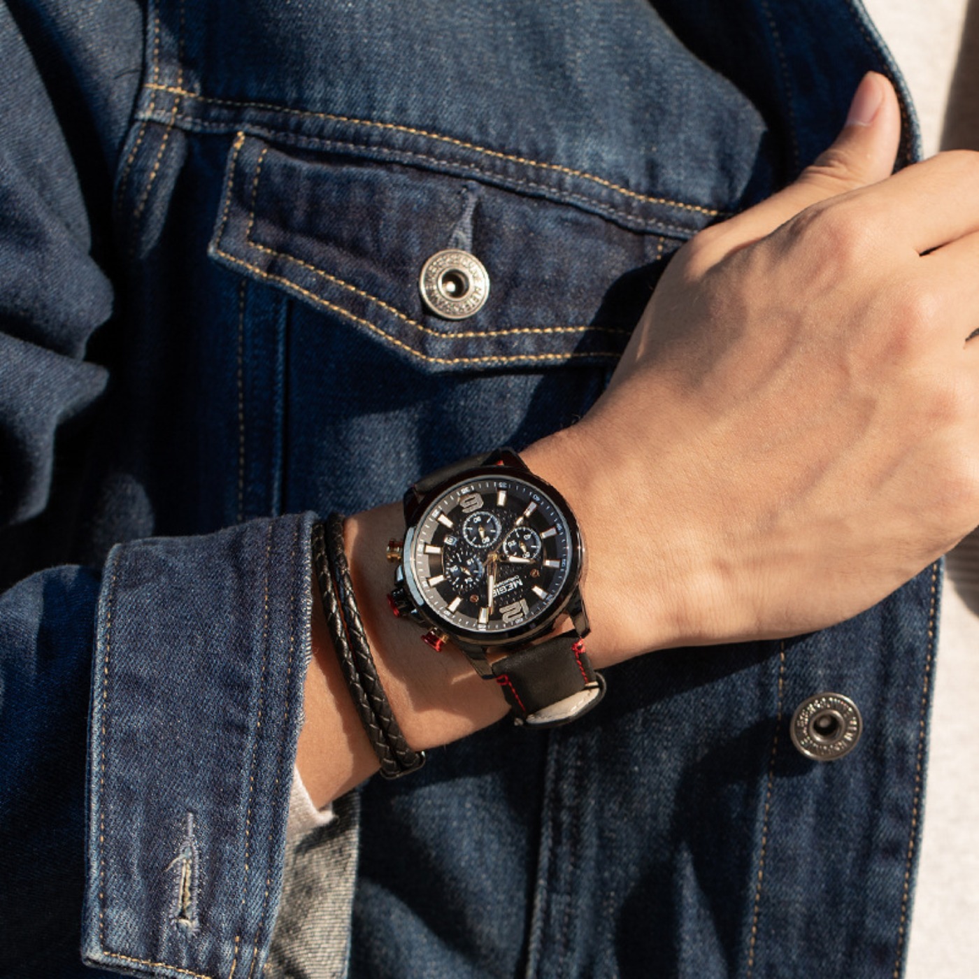 MEGIR 2020 高級腕時計メンズトップブランド防水発光 - Men'S Fashion Luxury Brands のレビューと価格