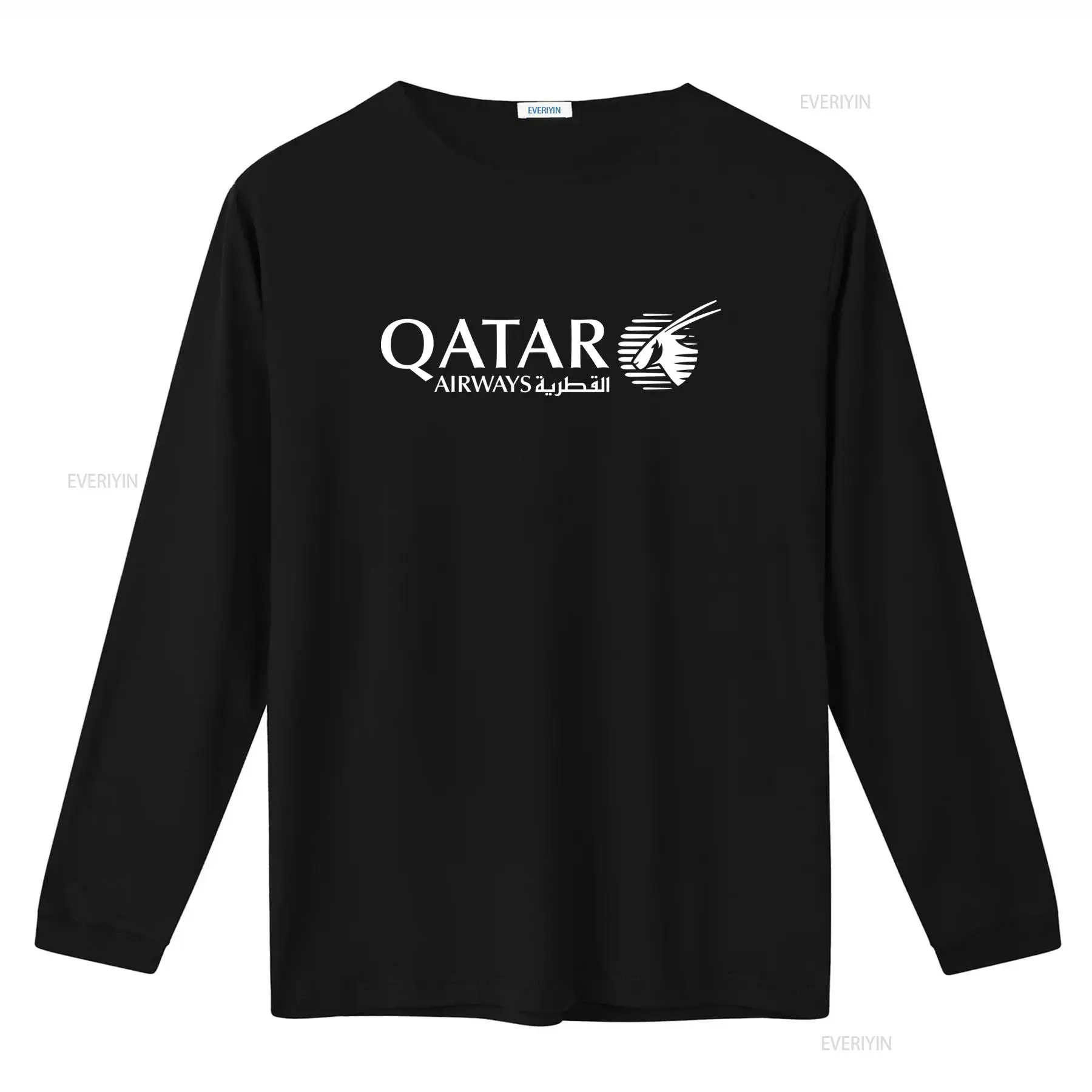 カタール航空ホワイトロゴ航空会社ネイビーブルー T シャツ男 - Men'S Fashion Qatar のレビューと価格